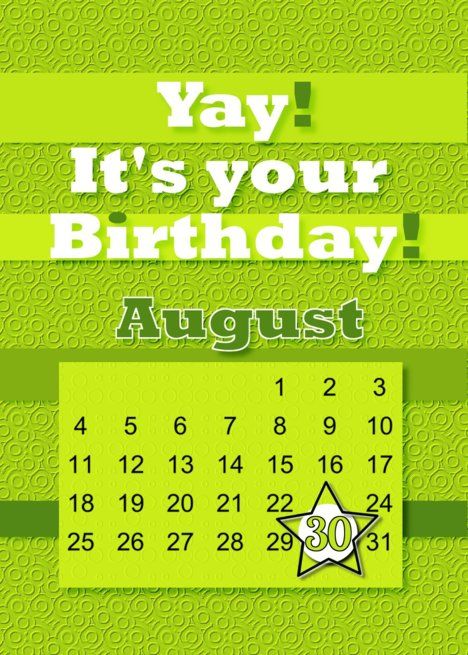 August 30th Yay It&rsquo;s Your Birthday date specific card August Birthday Quotes, Luxury Invitation Design, Elegant Invitation Design, Funny Mean Quotes, Birthday Card Messages, Birthday Date, Happy Birthday Frame, Birthday Card Craft, August Birthday