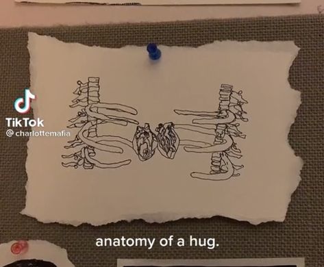 Art Imitates Life, Anatomy Of A Hug Tattoo, The Anatomy Of A Hug, Anatomy Of A Hug, Zine Project, Anatomy Tattoo, Around Arm Tattoo, Gift Baskets For Him, Cute Tats