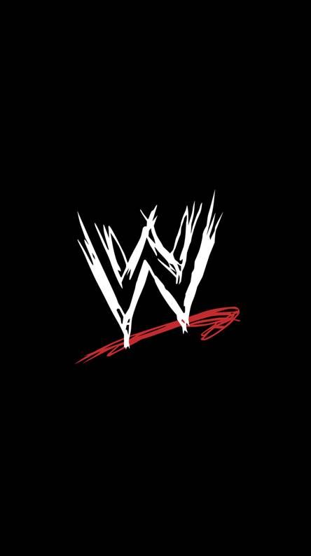 Wwe Logo, Wwe, Wallpapers, Paint, Red, Black