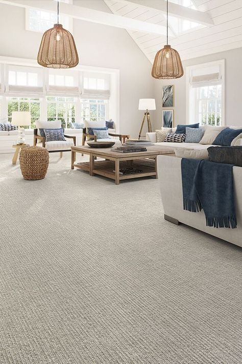 Bedroom Flooring Ideas Carpet, Apartment Living Room Carpet Floor, Bedroom Neutral Carpet, Modern House Carpet, Master With Carpet, Living Room Ideas Carpet Floor, Carpet In Family Room Wall To Wall, Primary Bedroom Carpet, Living Rooms With Carpet Floors