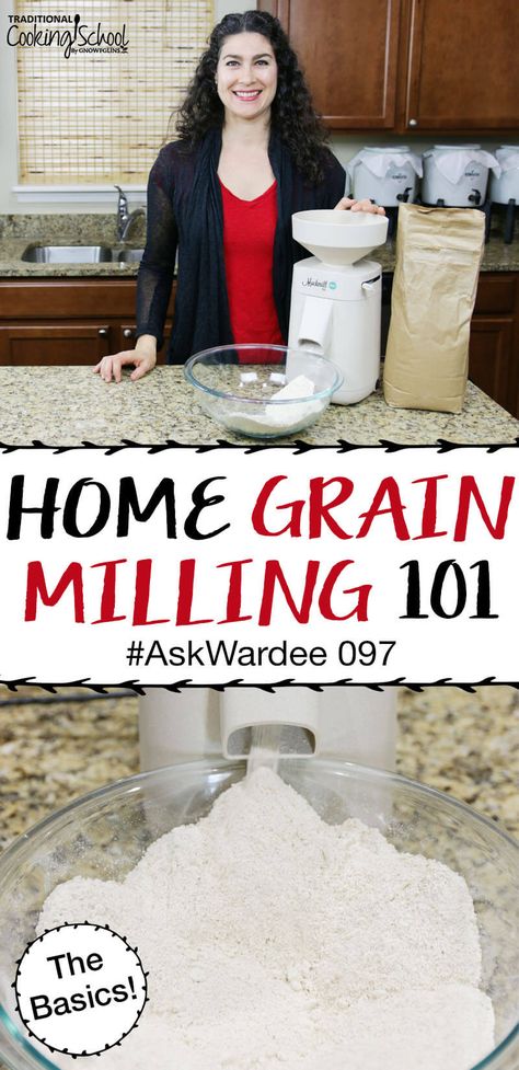 Grain mills, whole grains, milling flour... oh my! There are so many questions when it comes to home grain milling, like... what are the types of grain mills and which one should I buy? What products are best milled and can I mill gluten free and low carb grains? How about hand cranked mills or using my Kitchenaid? And most importantly, why would I want to mill and how to make home milled flour?! Watch, listen, or read for my answers on the basics of home grain milling! #grainmilling #glutenfree Milling Flour, Mill Flour, Electric Skillet Recipes, How To Make Home, Kitchen Aid Recipes, Grain Mill, Whole Grain Flour, Flour Mill, Types Of Flour