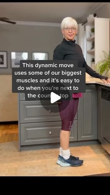 4,654 likes, 49 comments - easyfitnessoverfifty on January 31, 2024: "We did one very similar earlier this week, but it gets more interesting when you can use the countertop. Great cardio and good for your...". Chair Glute Workout, Upper Leg Exercises For Women, Silver Sneakers Workout Senior Fitness, Chair Exercises For Seniors Over 50, Hip Exercises For Women, Chair Yoga For Seniors, Hip Strengthening Exercises, Senior Exercises, Easy Fitness