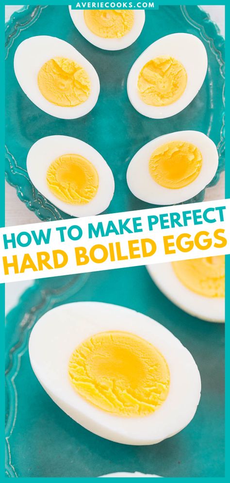 How to Make Hard Boiled Eggs — Want to know how to make perfect hard boiled eggs every single time? In this post, I'm breaking down the BEST way to make hard boiled eggs. Best Boiled Eggs, Egg Quiche, Boiled Egg Recipes, Perfect Boiled Egg, Hard Boiled Egg Recipes, Easter Food Appetizers, Easter Party Food, Making Hard Boiled Eggs, Perfect Hard Boiled Eggs