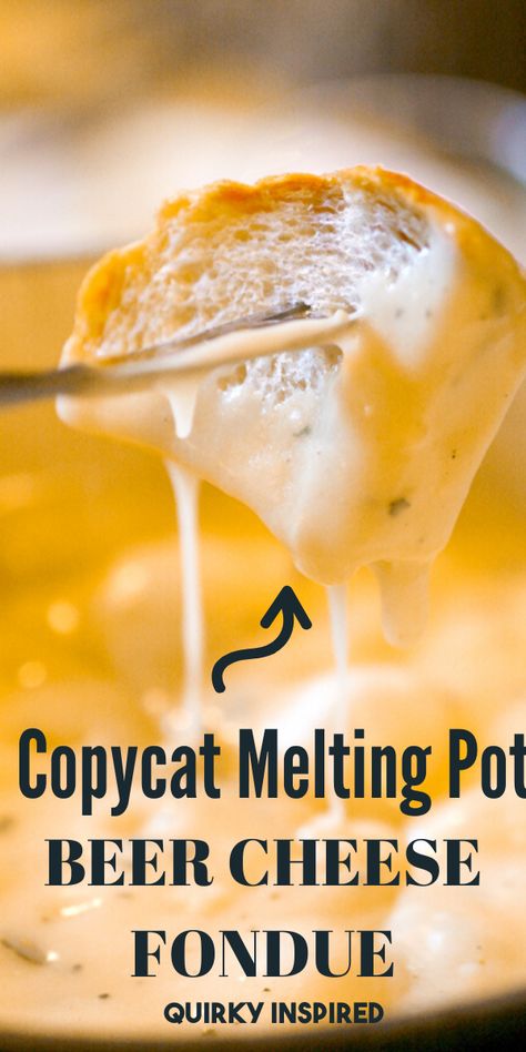 Easy Cheese Fondue Recipe, Melting Pot Cheese Fondue, Cheese Fondue Recipe Easy, Easy Fondue Recipes, Easy Cheese Fondue, Melting Pot Recipes, Cheese Fondue Recipe, Easy Fondue, Beer Cheese Fondue