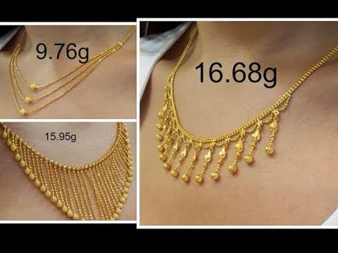 10 Grams Gold Necklace, Latest Gold Necklace, Gold Necklace For Women, Gold Necklace Indian, Gold Necklace Simple, Long Pearl Necklaces, Solitaire Pendant Necklace, Pearl Jewelry Necklace, Gold Jewelry Simple