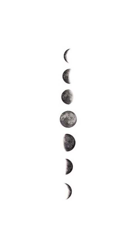 7 Moon Phases Tattoo, Vertical Tattoo, Meaningful Tattoos For Men, Simple Hand Tattoos, Moon Phases Tattoo, Cool Wrist Tattoos, Planet Tattoos, Wrist Tattoos For Guys, Chest Piece Tattoos