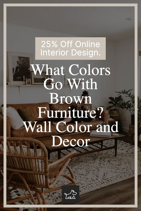 What colors go with brown furniture? This is a question many people ask when they are arranging their living room. Brown furniture is great, but it can be hard to choose what color to paint the walls. However, brown furniture comes in numerous tints and materials, so it actually fits with any style and color. Your color pallet depends on the room’s purpose and aesthetic. Living Room Color With Brown Furniture, Wall Colors For Brown Furniture, Grey Paint Brown Furniture, Living Room Colors With Brown Couch Dark Furniture Wall Colours, Wall Colour For Brown Furniture, Wall Paint To Match Brown Furniture, Brown Leather Furniture Color Schemes, Grey Walls Brown Furniture, What Color Goes With Brown