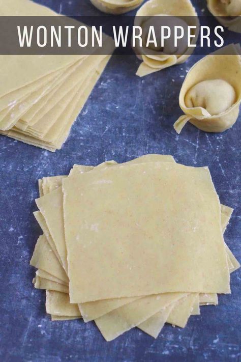 Egg Wonton Wrapper Recipes, Best Wonton Recipe, Wonton Dough Recipe, Eggroll Filling Recipe, Wong Tong Wrappers Recipes, Wonton Wrapper Recipe, How To Make Wonton Wrappers, Wanton Wrapper Recipes Easy, Easy Wonton Wrapper Recipes