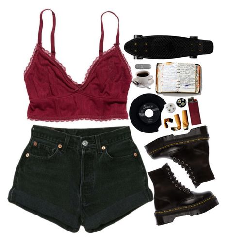 Outfits For Dr, American Style Outfit, Junior Wheeler, Outfit Polyvore, Swaggy Outfits, Alternative Outfits, Edgy Outfits, Mode Inspiration, Retro Outfits