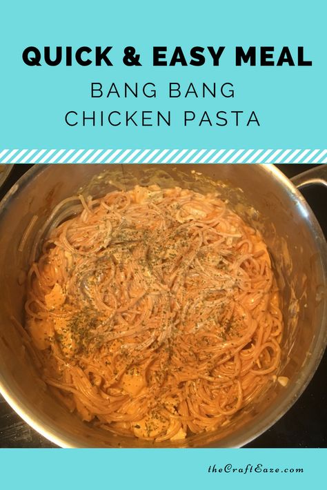 Bang Bang Chicken Pasta, Easy Chicken Pasta Recipe, Bang Bang Chicken, Italian Night, Spicy Food, Chicken Pasta Recipes, Leftovers Recipes, Weeknight Dinners, Pasta Recipe