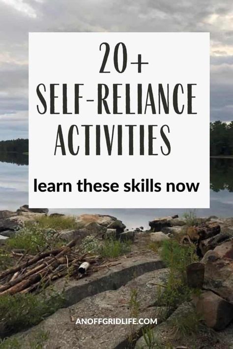 Self Reliance Activity Ideas, Life Off The Grid, Self Reliance Living, Make Money Homesteading, Prepper Supplies, Wilderness Cabins, Home Safety Tips, Survival Ideas, Going Off The Grid