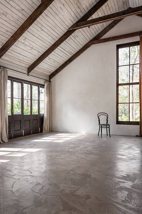 "Barn Style Rustic Photography Studio" by Stocksy Contributor "Jodie Johnson Photography " Shed Photo Studio, Photo Studio Office, Photography Studio Aesthetic, Aesthetic Warehouse, Shed Photography Studio, Garage Photography Studio, France House, Rustic Photography, Warehouse Studio