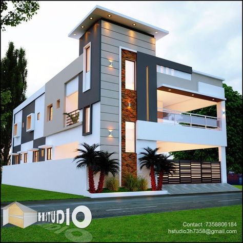 Pin on Quick Saves 1 Floor Elevation Design Modern, Elevation G+1, G 1 Front Elevation Design Indian, 2 Floor Elevation Design Modern, G+1 House Elevation Indian, Modern House Front Elevation, House Front Elevation Design, Indian House Exterior Design, House Front Elevation