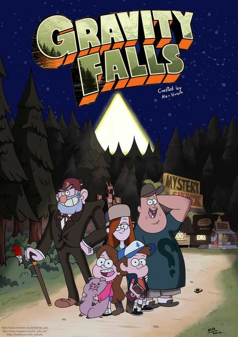 Gravity Falls Poster, Old Kids Shows, ليلو وستيتش, Old Cartoon Network, Old Cartoon Shows, Gravity Falls Dipper, Desenhos Gravity Falls, Gravity Falls Fan Art, Film Anime