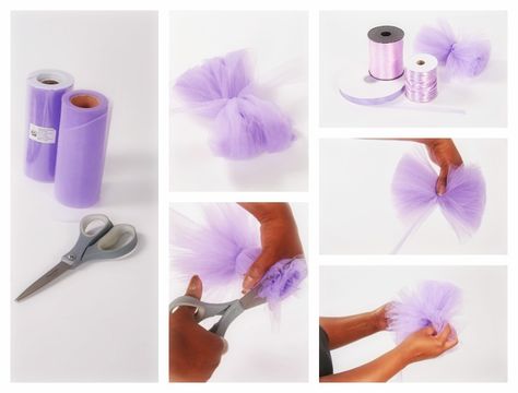 Coffee Cups Diy, Diy Tulle, Tulle Poms, Hair Style Vedio, Pom Pom Wreath, Ballerina Party, Store Layout, Ballerina Birthday