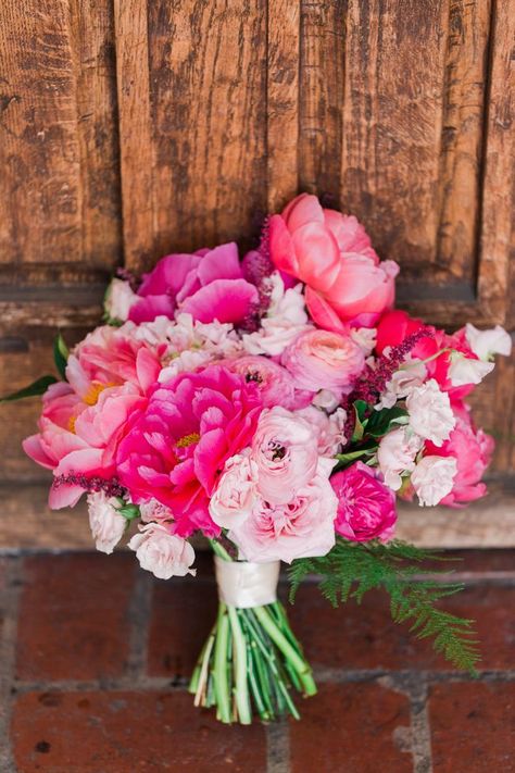 Light Pink Bouquet, Hot Pink Bouquet, Carondelet House Wedding, Prom Flowers Bouquet, Bright Pink Wedding, Prom Bouquet, Taylor Wedding, 23 Summer, Pink Flower Bouquet