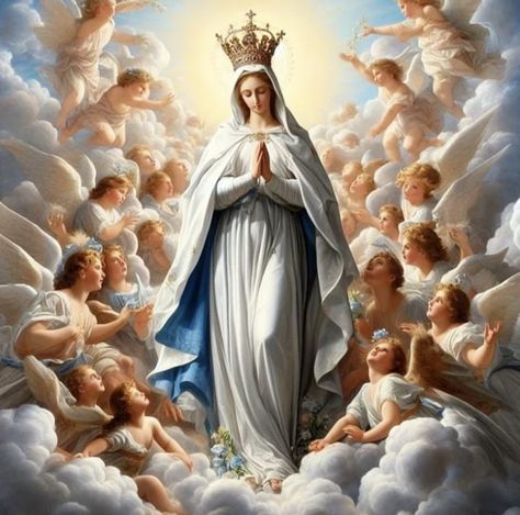 Virgen Mary Tattoo, Roman Catholic Art, Mary Jesus Mother, Mother Mary Pictures, Catholic Wallpaper, Virgin Mary Art, Mother Mary Images, Jesus Artwork, Images Of Mary