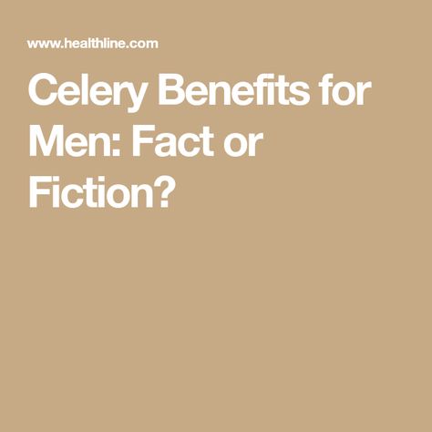 Celery Benefits for Men: Fact or Fiction? Fact Or Fiction, Blood Pressure Control, Sperm Count, Male Fertility, Health Trends, Variety Of Fruits, Lower Blood Pressure, Bone Health, Balanced Diet