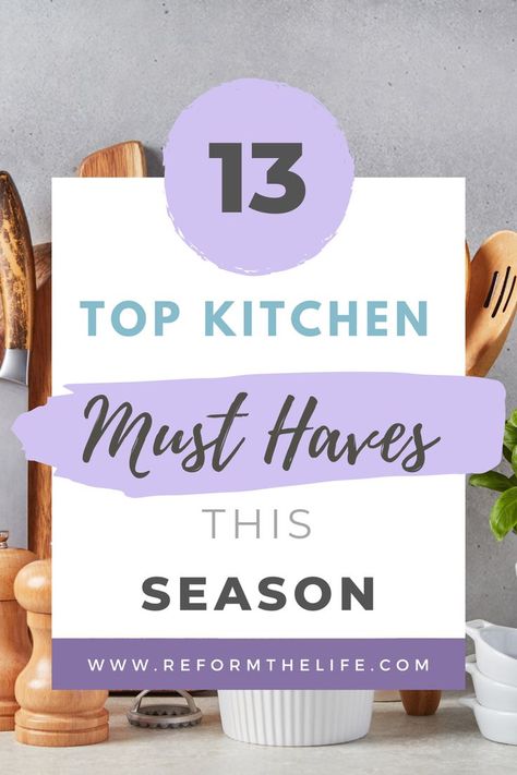 kitchen must haves Kitchen Needs List, Needs List, Minimalist Kitchen Essentials, Xmas List Ideas, Kitchen Necessities, Must Have Kitchen Gadgets, Ultimate Kitchen, Amazon Must Haves, Kitchen Needs