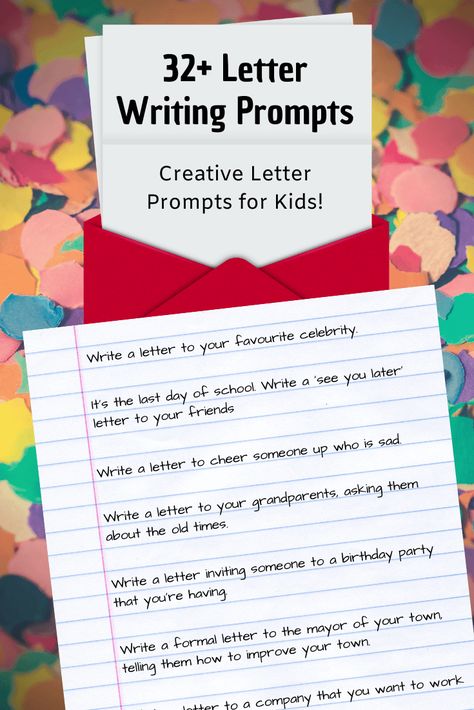 Letter Writing Topics, Letter Writing Ideas Creative, Letter Writing Prompts, Letter Prompts, Reflective Journal Prompts, Letter Writing For Kids, Informal Letter Writing, Writing Ideas Prompts, Letter Writing Ideas