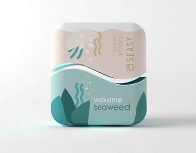 Check out new work on my @Behance profile: "SEASY: The Smartest Side Of The Sea - Packaging" http://be.net/gallery/72159745/SEASY-The-Smartest-Side-Of-The-Sea-Packaging Shell Packaging Design, Wave Packaging, Lunchbox Packaging, Food Product Design, Sea Packaging, Packaging Parfum, Product Design Ideas, Cosmetic Labels Design, Food Product