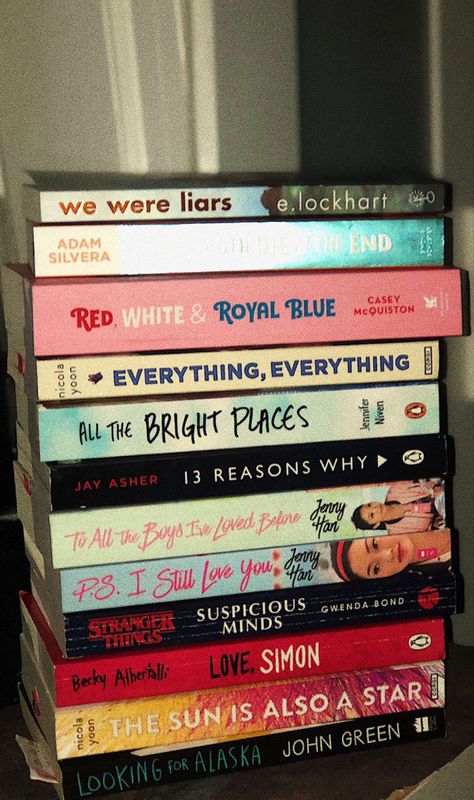 Tik Tok Books, Jenny Han Books, Best Books For Teens, Romcom Books, Teenage Books To Read, Fiction Books Worth Reading, All The Bright Places, Cutie Quote, Reading Motivation