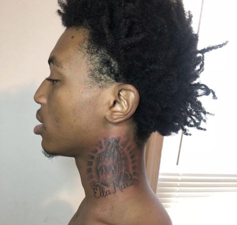 Side Of Neck Tattoo Men, Neck Tattoo For Guys Ideas, Side Of Neck Tattoo, Side Neck Tattoo For Guys, Neck Tattoo Men, Calf Sleeve Tattoo, Tattoos Forearm, Black Men Tattoos, Tattoo Ideas Males