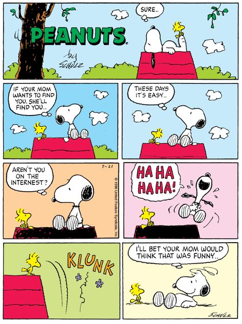 Cartoon Comic Strips, Snoopy Videos, Peanuts Snoopy Comics, Peanut Gallery, Peanut Gang, Peanuts Charlie Brown Snoopy, Snoopy Comics, Peanuts Comic Strip, Snoopy Funny