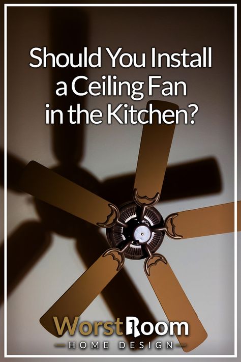 Should You Install a Ceiling Fan in the Kitchen? Kitchen Fan Ideas, Kitchen Fans Ceiling, Over Kitchen Sink Light, Exhaust Kitchen, Over Sink Lighting, Kitchen Ceiling Fan, Kitchen Fans, Over Kitchen Sink, Kitchen Sink Lighting