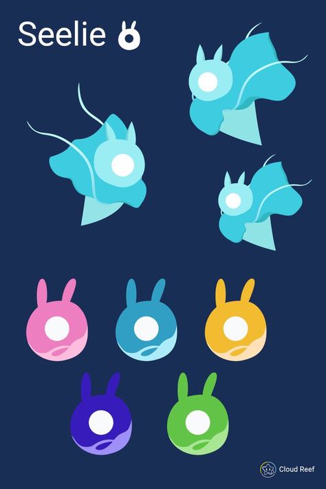 Genshin Impact Mysterious Seelie Vector Graphic Seelie Genshin, Eco Friendly Logo Design, Eco Friendly Logo, Character Reference Sheet, Cute Bunny Pictures, Bunny Pictures, Animation Reference, Kawaii Art, Treasure Chest