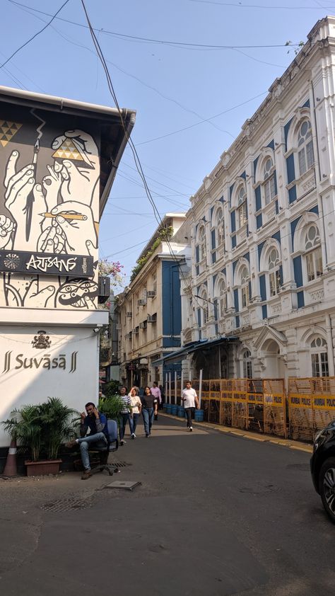 Kala Ghoda Mumbai, South Mumbai Aesthetic, Mumbai Buildings, Mumbai Aesthetic, Mumbai Trip, Mumbai Tour, South Mumbai, Mumbai Travel, Saint Xavier