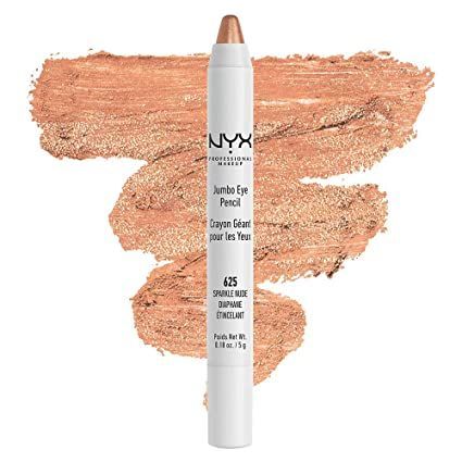 NYX PROFESSIONAL MAKEUP Jumbo Eye Pencil, Eyeshadow & Eyeliner Pencil - Sparkle Nude (Light Gold With Slight Glitter) Matcha Yogurt, Stick Eyeliner, Matcha Cupcakes, Nyx Jumbo Eye Pencil, Jumbo Eye Pencil, Creamy Eyeshadow, Milk Packaging, Eyeshadow Stick, Nyx Makeup