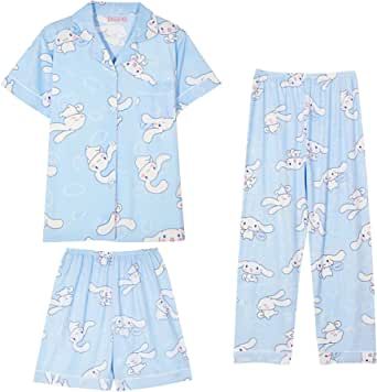 Cartoon Pajamas, Kawaii Pajamas, Pajamas For Women, Clothes Cute, Women's Pajamas, Kawaii Clothes, Women Set, Cartoon Print, Long Pants