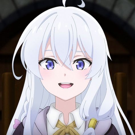 Majo no Tabitabi Elaina - More pics at AnimeShelter. Click to see them! (Screencap from episode 3) Anime Witch, Cute Anime Profile Pictures, Anime Artwork Wallpaper, Anime Profile, Cute Anime Wallpaper, Anime Oc, Cute Anime Pics, An Anime, White Hair