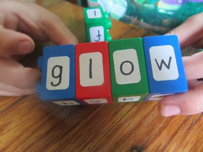 DIY Phonics Manipulatives with Duplo® Blocks-The Unlikely Homeschool Phonics Manipulatives, Preschool Story Time, Preschool Alphabet, Toddler Education, Homeschool Board, Literacy Lessons, Preschool Literacy, Lego Blocks, Teaching Phonics