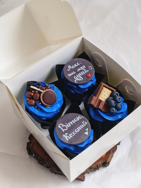 Cupcakes Decoration For Boyfriend, Cupcake Decorating Ideas For Men, Birthday Cupcakes Ideas For Boyfriend, Happy Birthday Cupcakes For Men, Cupcake For Men, Men Cakes Birthday Creative, Birthday Cupcakes For Boyfriend, Birthday Cake For Boyfriend, Cupcakes For Men