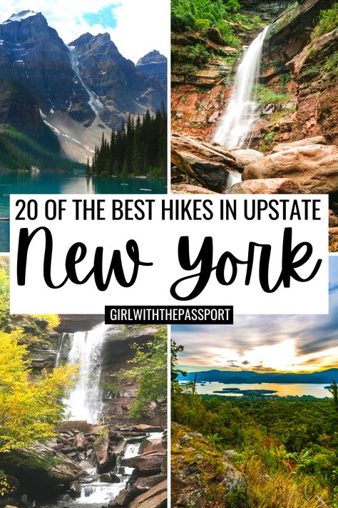 20 of the best hikes in upstate New York! New York Hiking, New York Upstate, Hiking Usa, Hiking Ideas, Hiking Places, Ny Trip, York Travel, Autumn In New York, New York Travel Guide