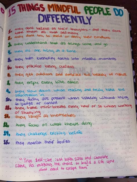 #different #mindful #mindfulness #mindfulliving #mindbodyspirit #mindbodysoul #journal #aesthetic No Contact Journal, Coping Journal, Vent Journal Ideas, Therapy Notebook, Yellow Journal, Rainbow Journal, Journal Ideas Templates, Goals Bullet Journal, Bulletin Journal