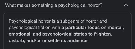 Psychological Horror Writing Tips, Psychological Horror Writing Prompts, Trope Ideas, Horror Prompts, Horror Ideas, Writing Horror, Creative Writing Inspiration, Jonathan Crane, Spooky Stuff