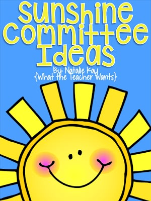 Sunshine Committee Ideas Sunshine Committee Ideas, Morale Ideas, Teacher Encouragement, Sunshine Committee, Teacher Morale, Teacher Motivation, Morale Boosters, Staff Morale, Teachers Lounge