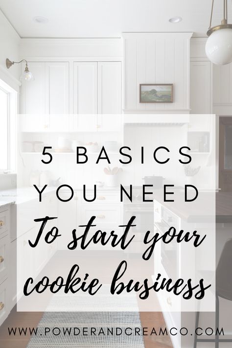 Want to start a cookie business, or start making cookies from home? Here's a list of the 5 basics you need, but might not have! Sugar cookies decorated for anniversarys, birthdays, bridal showers, engagement or baby announcements, weddings and more Boutique Cookies Ideas, Wedding Cookie Decorating Ideas, How To Sell Cookies From Home, Custom Cookies Diy, How To Start A Cookie Business, How To Start Cookie Decorating, Cookie Shop Ideas, Cookies For Business, Cookie Company Names