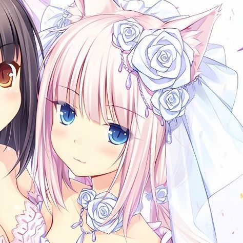 Matching Friend, Angel Wallpaper, Moe Anime, Cute Anime Profile Pictures, Anime Profile, Cute Profile Pictures, Matching Profile Pictures, Cute Anime Pics, Kawaii Girl