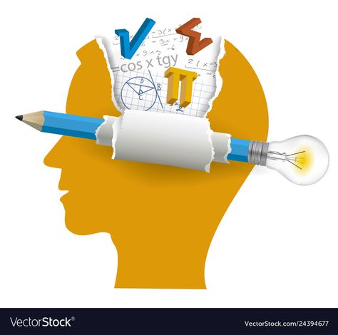 Mathematics Symbols, Math Vector, Bulb Vector, Math Signs, Painting Logo, Sewing Sleeves, Head Silhouette, Certificate Design, Smart Solutions