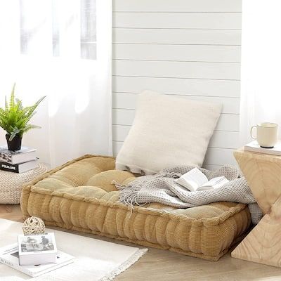 Dorm Seating, Throw Pillows Dorm, Mens Room Decor, Large Floor Pillows, Large Floor Cushions, Sitting Pillows, Dorm Pillows, Dorm Furniture, Floor Pouf