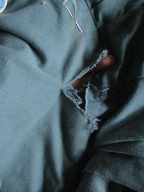 Mending a Tear - Sempstress How To Mend A Tear In Fabric, Pick Stitch, Bad Things, How To Start Running, Things Happen, Peasant Dress, Snow Pants, Bad Timing, The Worst