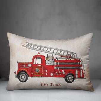 Fire Truck Bedroom, Fire Truck Room, Truck Bed Date, Wall Clock Cartoon, Big Boy Bedrooms, Cement Truck, Barn Wood Crafts, Cute Themes, Fire Truck