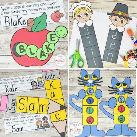 Name Puzzles Preschool Free Printable, Name Craft Preschool, Name Crafts Preschool, Name Crafts For Kids, Preschool Name Activities, Dayhome Crafts, Preschool Name Crafts, Preschool September, Preschool Community Helpers Theme