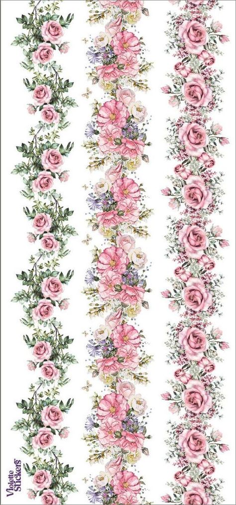 3 Sheets Self Adhesive Pink Rose Borders Stickers Colorful Scrapbooking Stickers  STKC160 Stick Your Style - Shop Stickers Now! buy at the link! stickers ramdon stickers for snapchat mood stickers packs stickers xd stickers aesthetic para imprimir stickers aesthetic vintage stickers anime stickers aesthetic instagram stickers aesthetic whatsapp stickers blue stickers bonitos stickers bts stickers book #printablestickers #freestickersprintable #stickersaesthetic #coolstickers #stickersfunny Rose Border, Stickers Colorful, Floral Borders, Scrapbook Stickers Printable, Scrapbooking Stickers, Pumpkin Faces, Clear Stickers, Art Stickers, Vintage Victorian