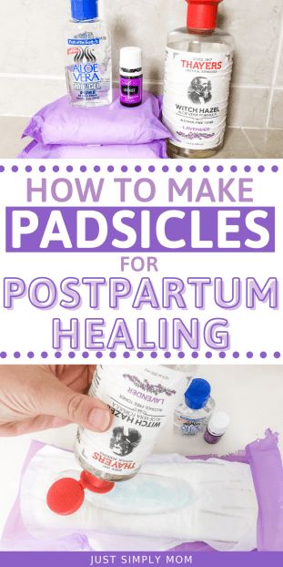 Padsicles Diy, Padsicles Postpartum, Diy Postpartum, Postpartum Healing, Postpartum Care Kit, Maxi Pad, Alcohol Free Toner, Baby Hospital, Baby Prep