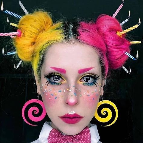 Rainbow Themed Birthday Party, Dramatic Hair, Fantasy Hair, Hair Shows, Hair Painting, Crazy Hair, About Hair, Creative Inspiration, Hair Trends